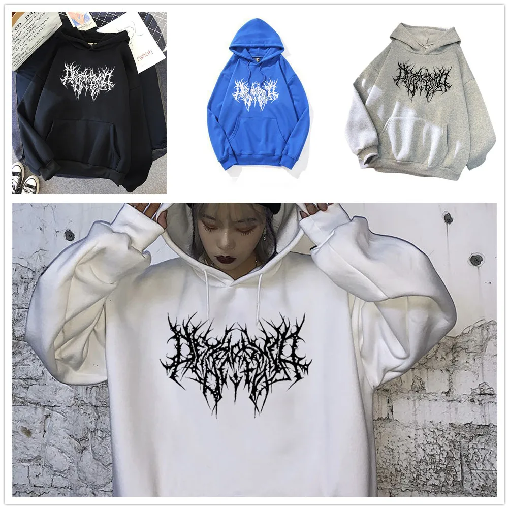 

Свитшот с длинным рукавом, в готическом стиле