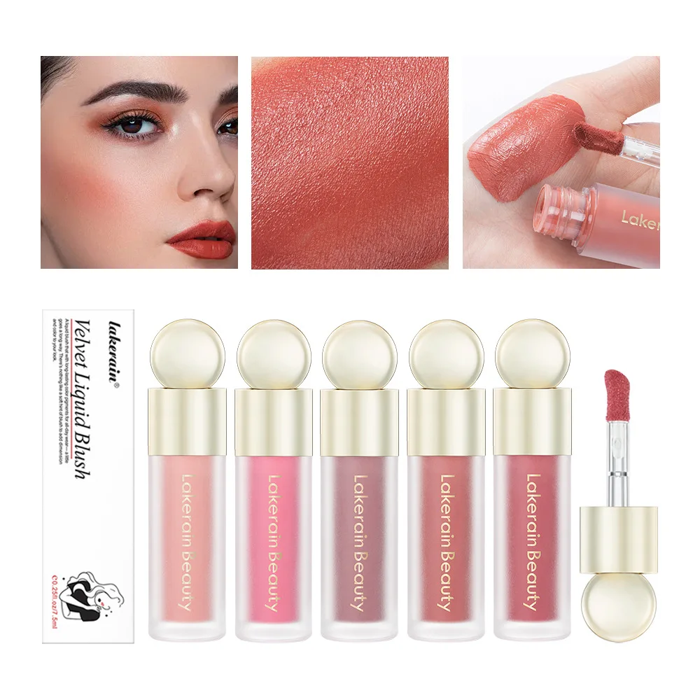 

Blush Highlight Stick Concealer 5-color Waterproof Long-lasting Multi-purpose Stick Makeup Female Lips Cheek Multi-purpose Stick