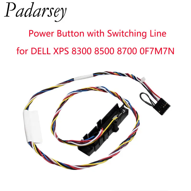 Кнопка питания для DELL XPS 8300 8500, 0F7M7N, 8700