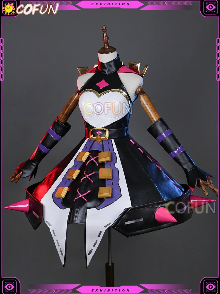 COFUN Game LOL LOR Soul Fighting Awakening Gwen Косплей Костюм Хэллоуин Наряды Женщины Игра Аниме