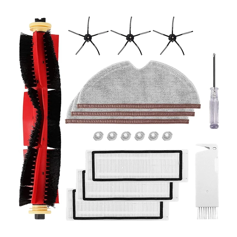 

Vacuum Cleaner Accessories Filters Brushs Mop Cloths Kits,Replacement Parts For Xiaomi Roborock S50 S55 S6 Robot