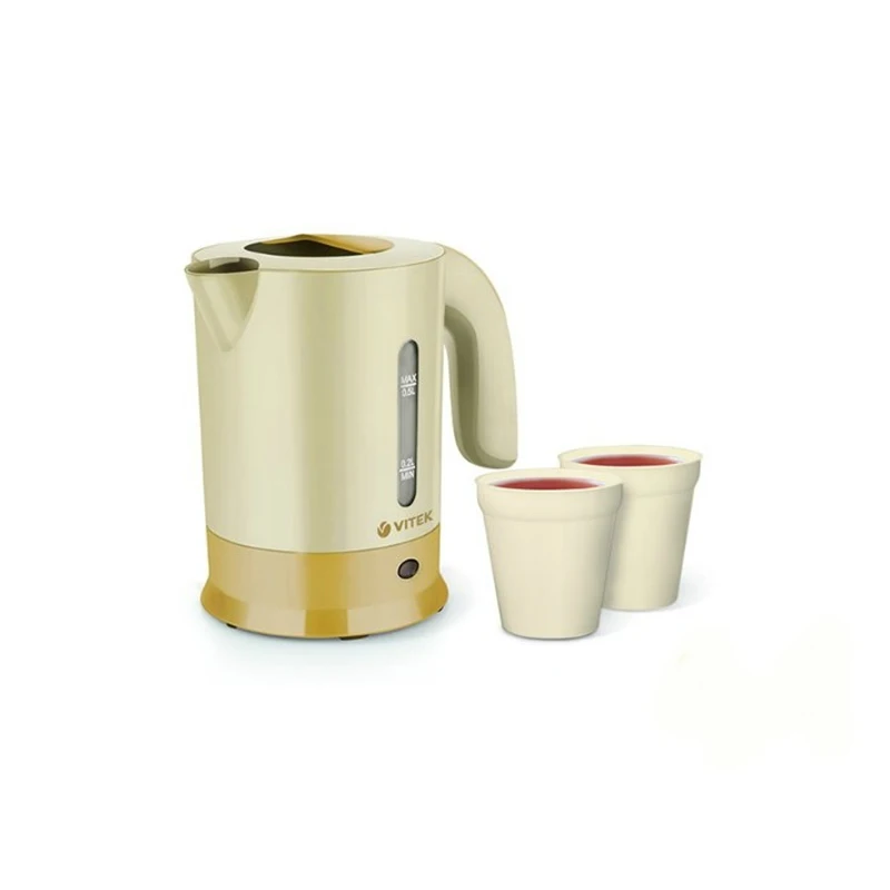 Чайник дорожный Vitek VT-7023 Y(корпус из высококачественного пластика объем 0.5 Л.