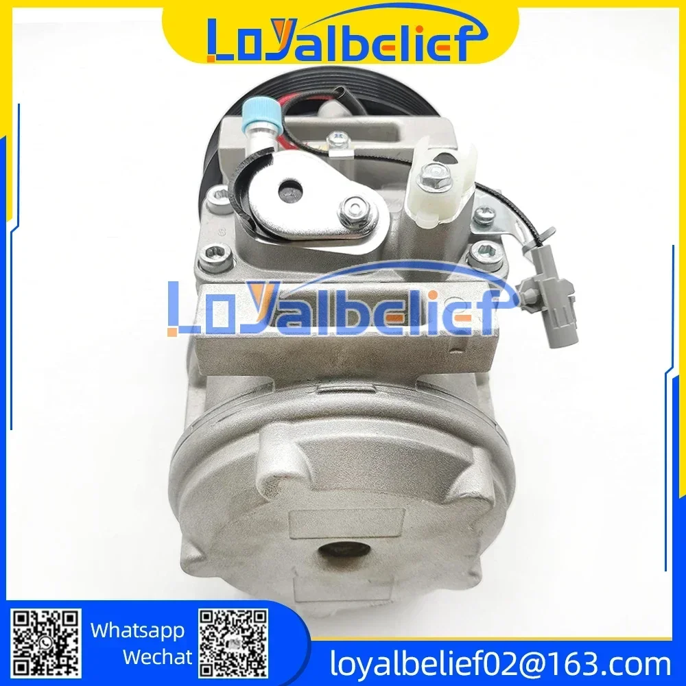 Фото НОВЫЙ Компрессор кондиционера 10P30C для Toyota Mini BUS Toyota Coaster 88320-36560 447220-1472 8832036530 4472200394 4472201030 4472201310 №5