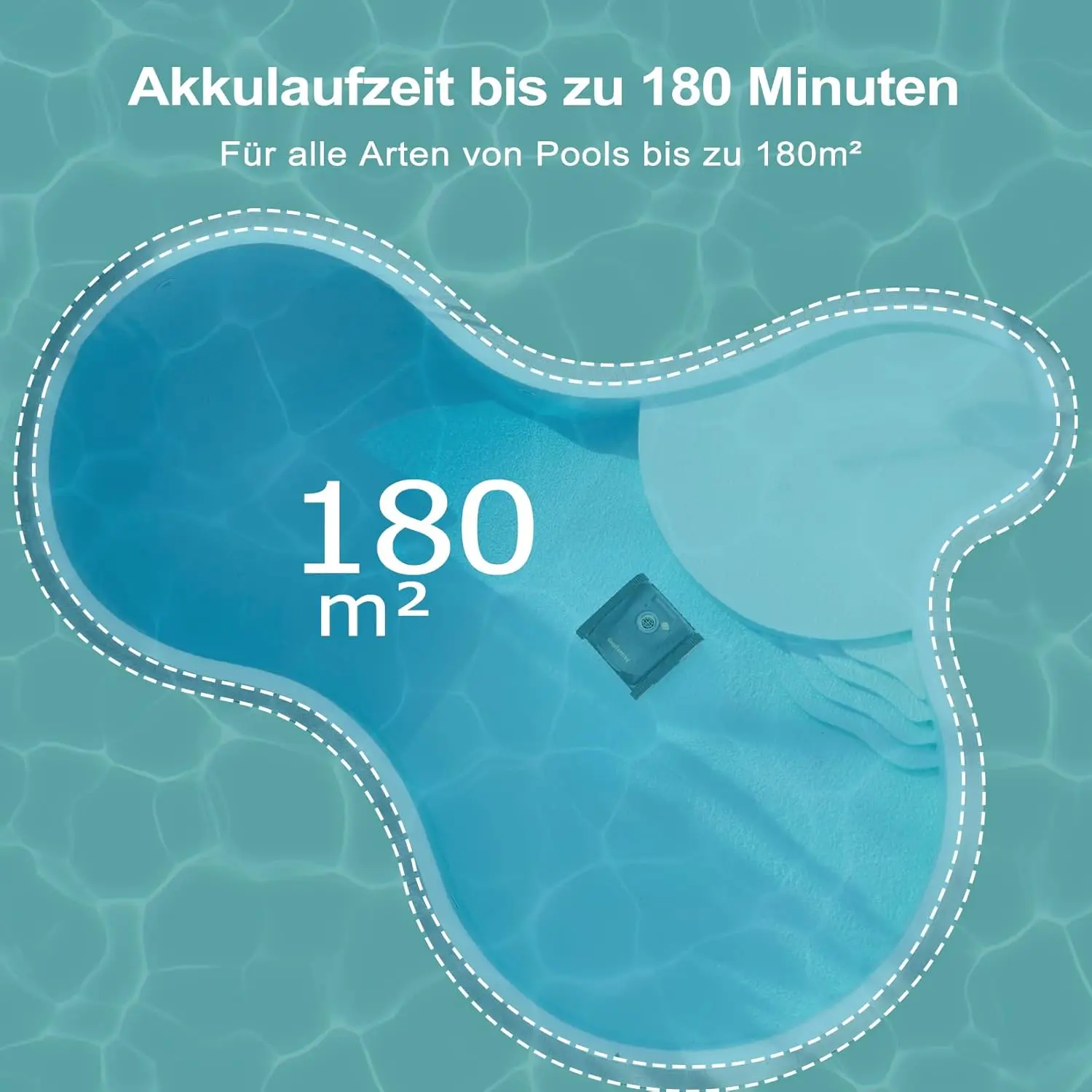 Небула бассейн робот пол и стена 180 минут автономной работы беспроводная пылесос