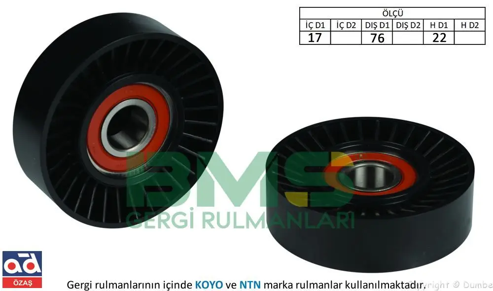 

Код магазина: BMS269 для натяжителя ремня V 01 TERRACAN-CARNIVAL 2,9 crdi