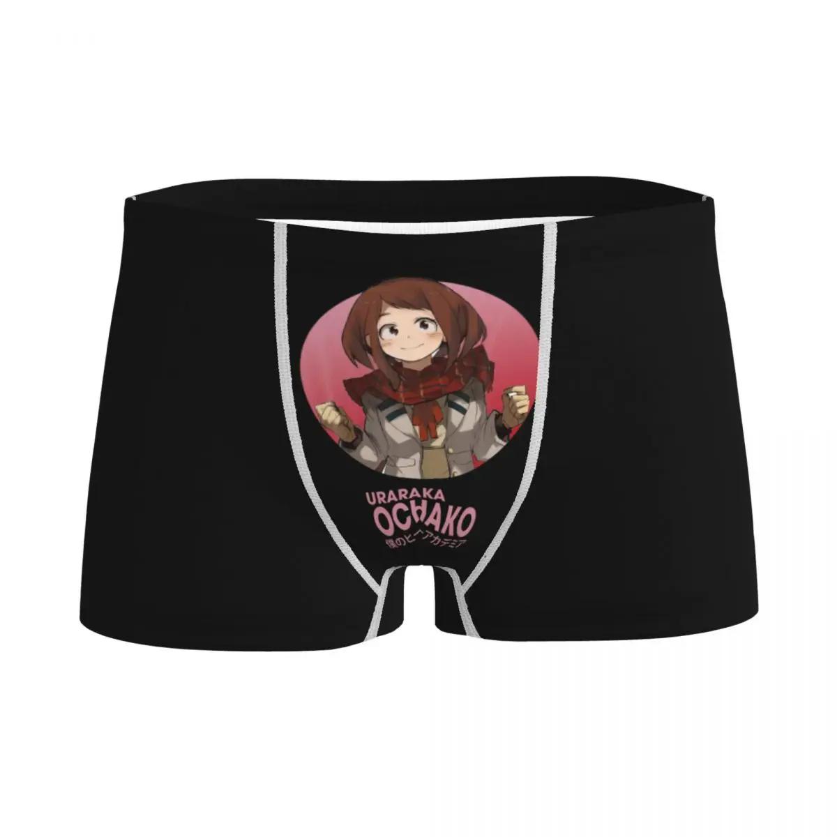 

Детское нижнее белье для мальчиков Uraraka Ochako Молодежные шорты боксеры боку Нет Моя геройская Академия аниме подростковые хлопковые трусы