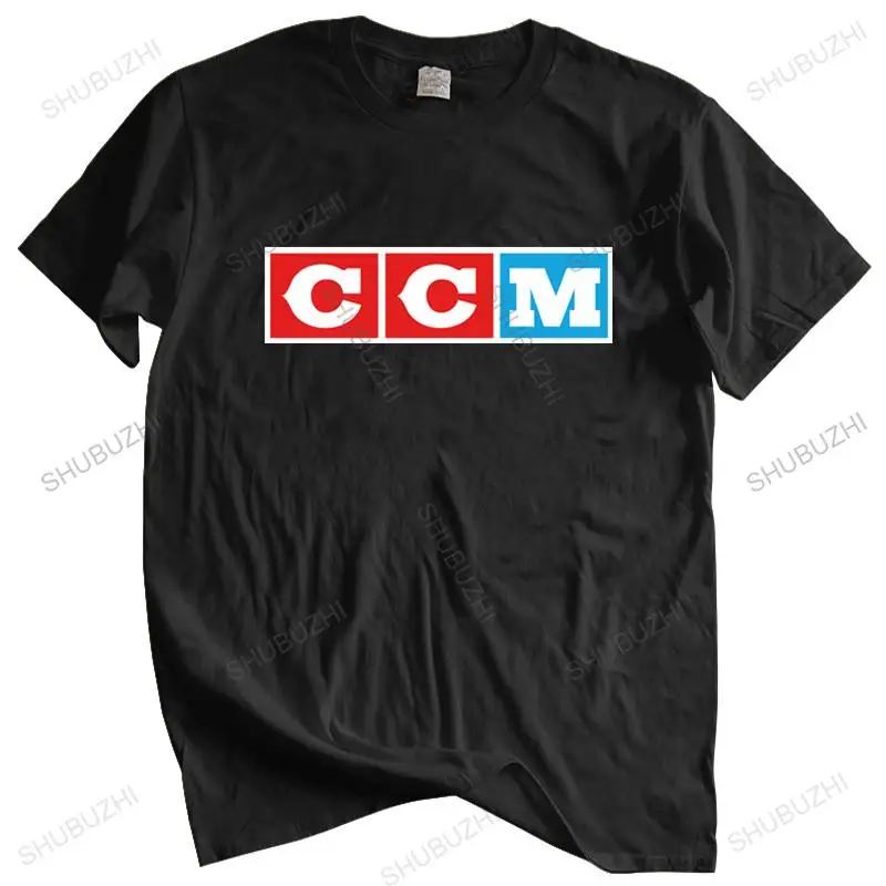 

Cotton Tshirt mens summer Tops Ccm Logo Hockey Man T-Shirt men cotton tshirt Man Brand T-shirt Bigger size