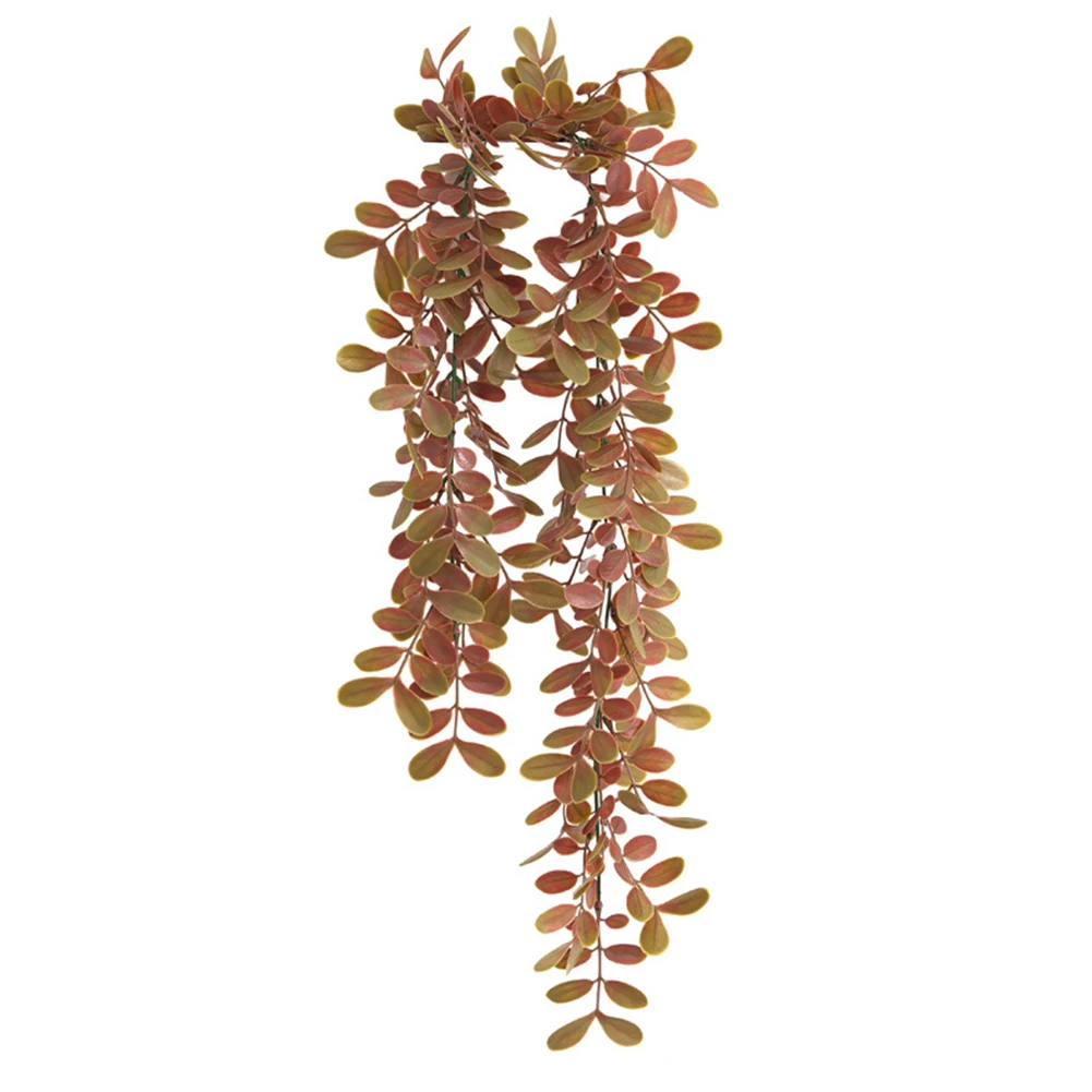 

72cm Artificial Plant Garland Silk Wall Hanging Vine Home Garden Decoration Wedding Party DIY Fake Wreath Leaves