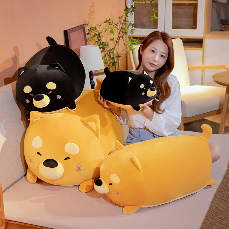 

Cute Giant Fat Shiba Inu Plush Pillow Stuffed Soft Cartoon Animal Dog Toys Gift for Children Girls Birthday Gift