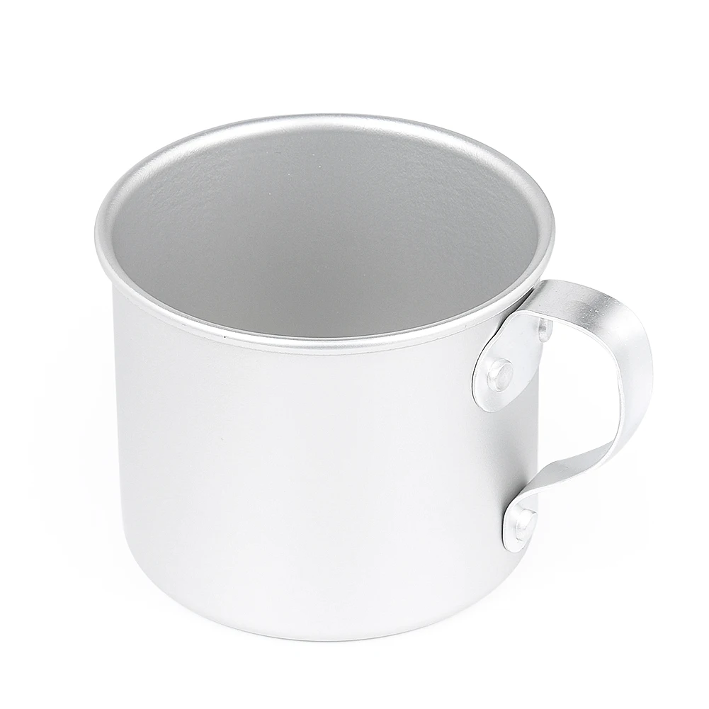 

300ML Aluminum Camping Cup Tableware Coffee Tea Beer Mug Portable Water Cup for Outdoor Hiking Picnic Cooking Drinking Tools