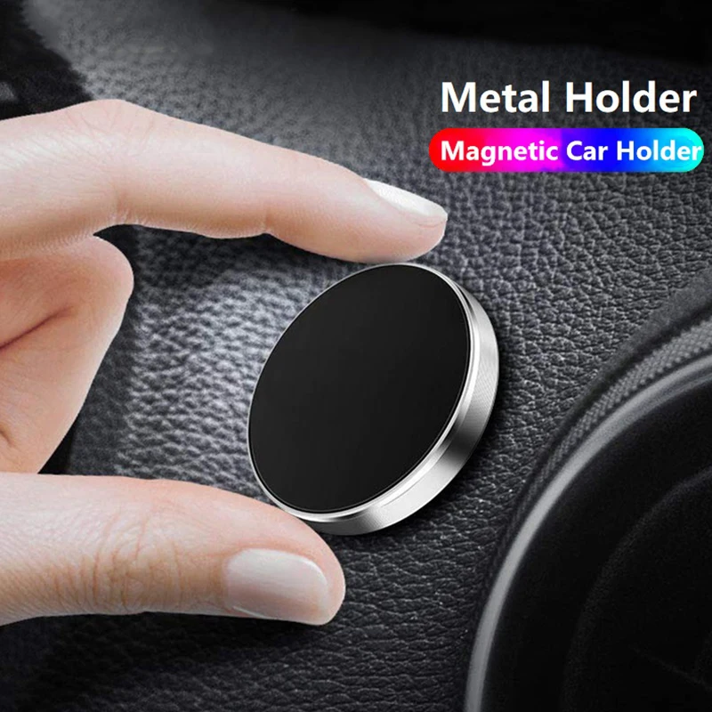 

Magnetic Car Phone Holder Universal Wall Desk Stand Dashboard GPS Metal Magnet Magnetic Phone Holder For iPhone 8 Samsung Xiaomi