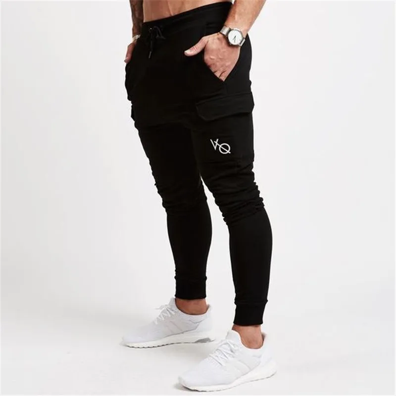 

2023 New Men's Spring and Autumn Straight VQ overalls cargo pants zipper jogging pants multi pocket casual loose pants Y2K
