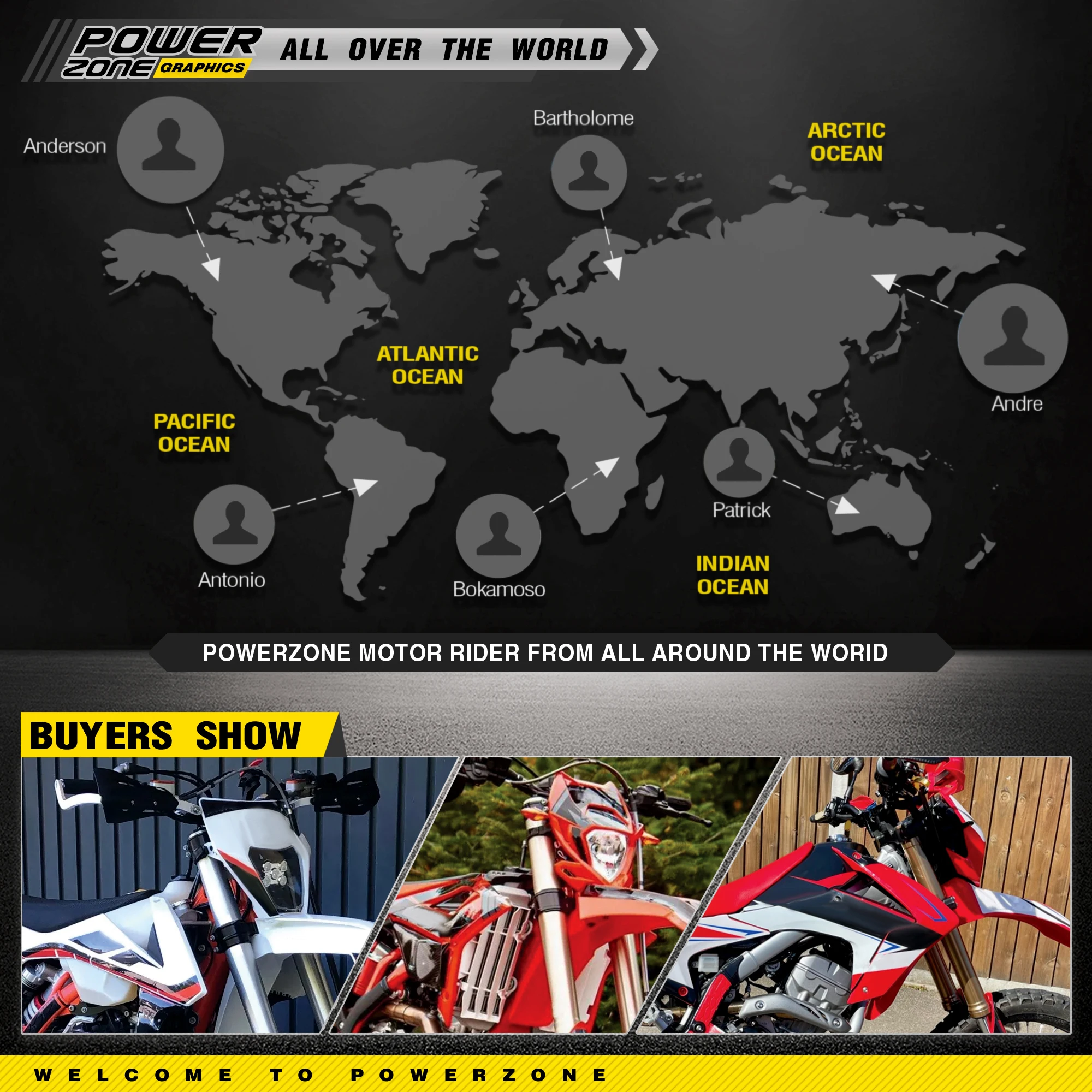 Наклейки PowerZone с голографическим хромированным дизайном для KTM EXC EXC-F 2024-2026, SX SXF 2023-2025, 200, 250, 300, 350, 450, 500 (80-2) (art.: 3920dcbfb8c2f) - 3920dcbfb8c2f