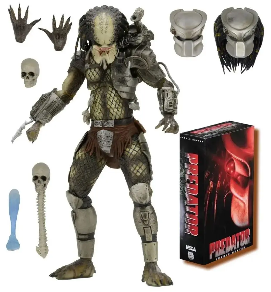 NECA пришельцы джунгли Охотник Хищник экшн-фигурка модель игрушка книжная полка