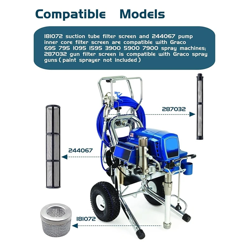 Безвоздушный фотографический набор 181072 воздушный Впускной фильтр 244067
