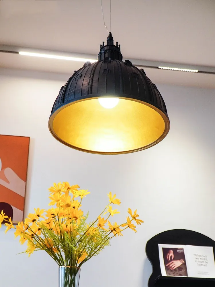 Французский замок Люстра Винтажный узор Ресторан Бар Лампа Спальня