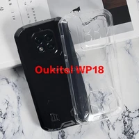 transparent phone case for oukitel wp18 silicone caso soft black tpu cover for oukitel wp18 fitted case bumper couqe funda 5 93