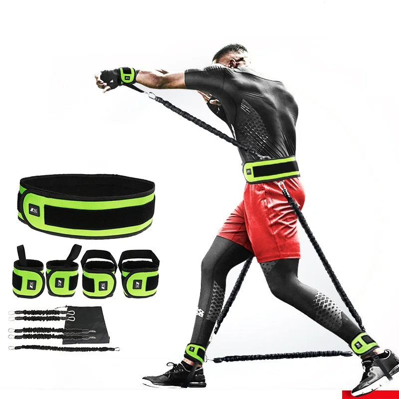 

Basketball Agility Resistance Body Training For Fitness Combat Strength Workout Force Bands Set Fighting Full Boxing