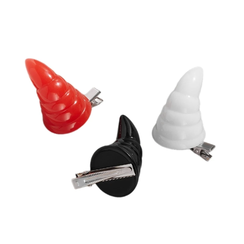 Хэллоуин Носорог Дьявол Рог Заколка Для Волос Вечерние Головные Уборы