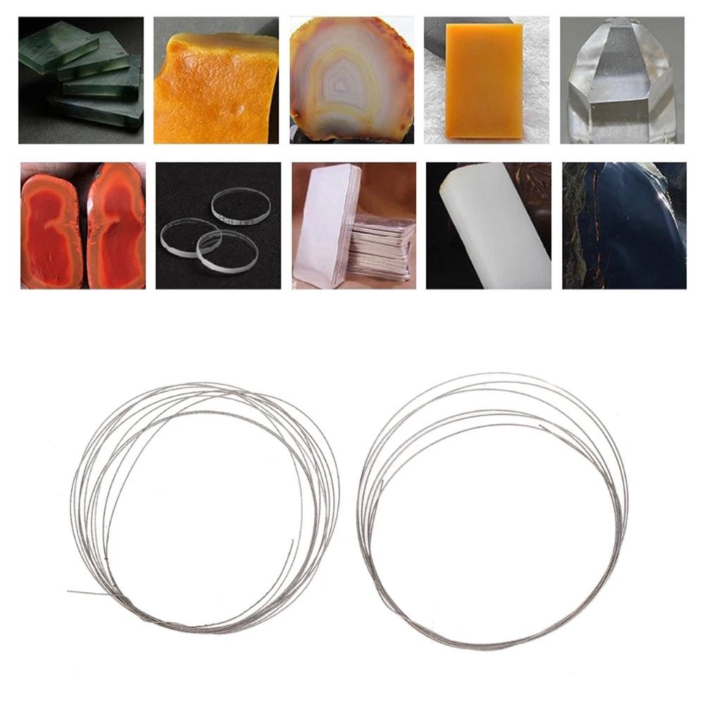 1/2 шт. 1 м 0 26 37 мм лезвия для проволочной пилы Алмазная резка нефрита стекла камня