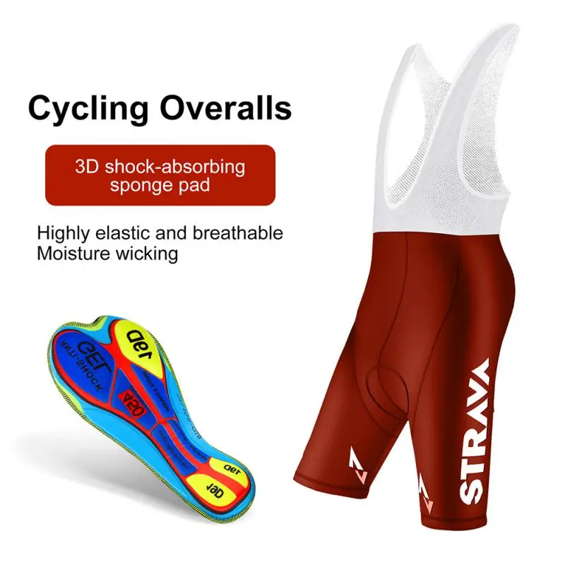

Cycling Bib Shorts For Men 5D Gel Pad Mountain Bike Shorts High End Outdoor Breathable Bike Tight Knicker Cycling Equipment 2022