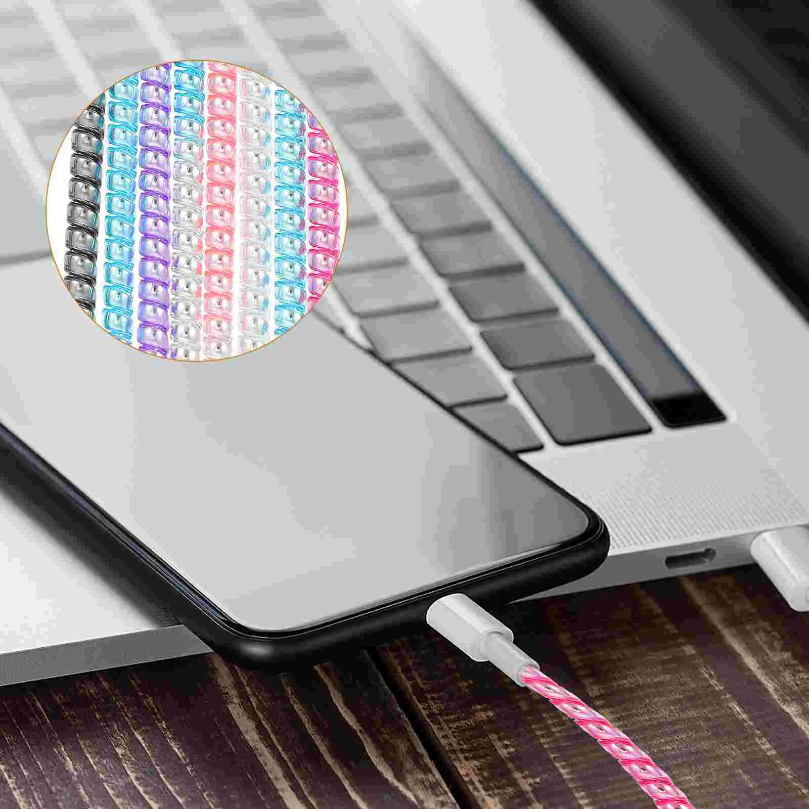 

Cable Protector Wire Wrap Sleeve Cord Tube Tubing Spiral Saver Headphone Line Pets Loom Usb Electric Date Covered Organizer