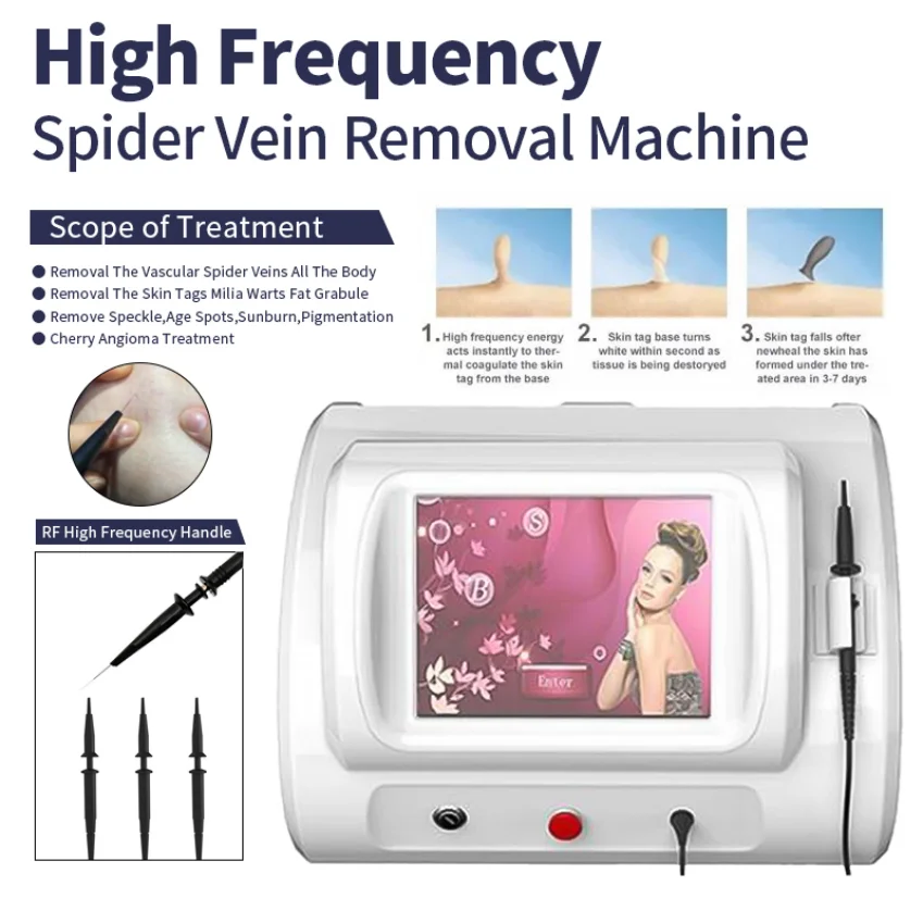 

Laser Machine Ce Certification R-F High Frequency Vascular Therapy Vascular Veins Spider Vein Removal R-F Vein Removal Machine F