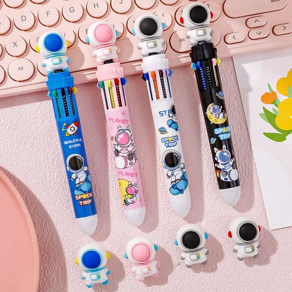 

10 Colors Kawaii Cartoon Ballpoint Pen School Office Supply Gift Stationery