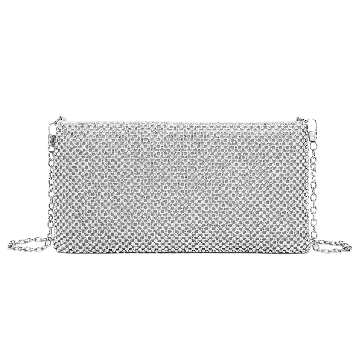 

Diamonds Clutch Bag For Women 2022 Fashion Evening Party Clutches Purse Female Chain Bags With Rhinestone Wallet Prom Sac A Main