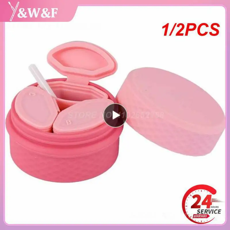 

1/2 шт., силиконовый органайзер для хранения косметики