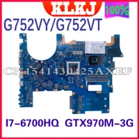 dinzi rog g752vy motherboard for asus g752vs g752vm g752vy g752vt notebook motherboard 100 tested i7 6700hq gtx970m 3g