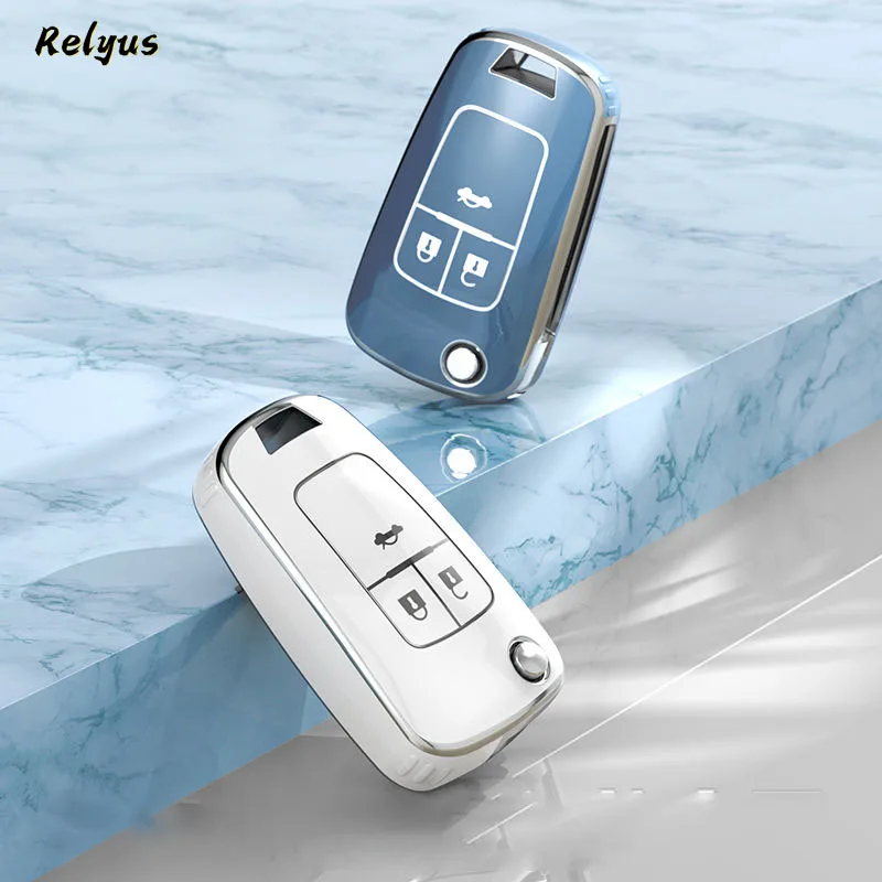 

Soft TPU Car Key Case Cover Shell for Buick For Chevrolet Cruze Aveo Trax Opel Astra Corsa Meriva Zafira Antara J Accessories