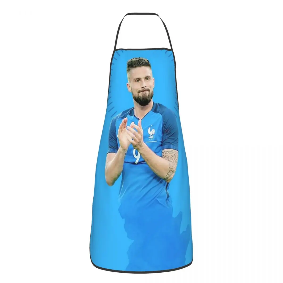 Olivier Giroud фартук шеф-повара кулинария кухня Tablier водонепроницаемый нагрудник