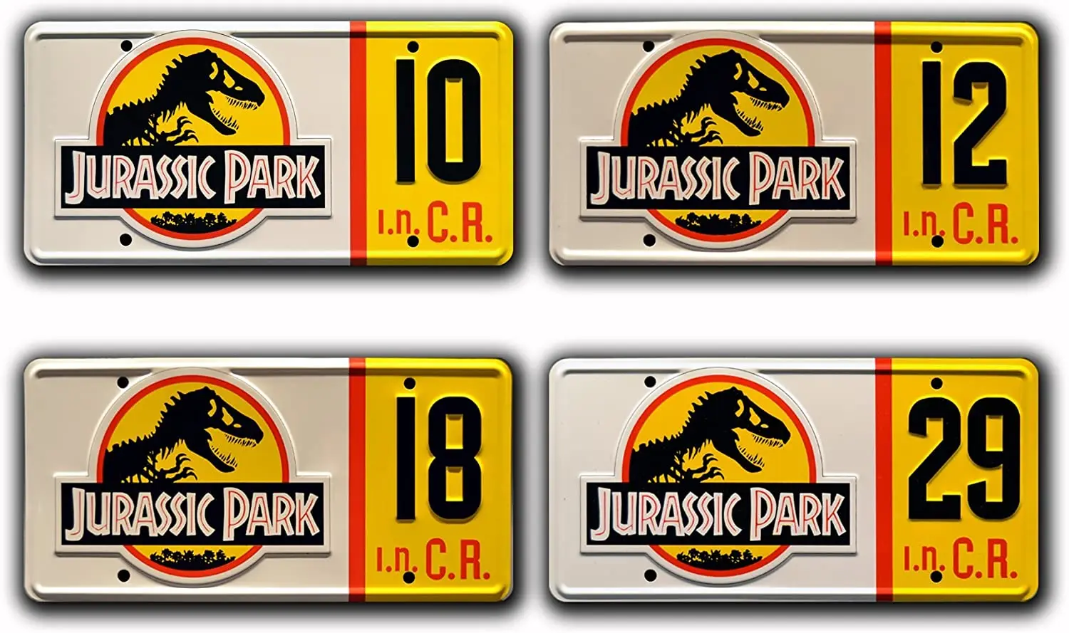 

Shjhlgghj Jkjk S Jurassic Park | # 10# 12# 18# 29 | Metal Printing License Plate