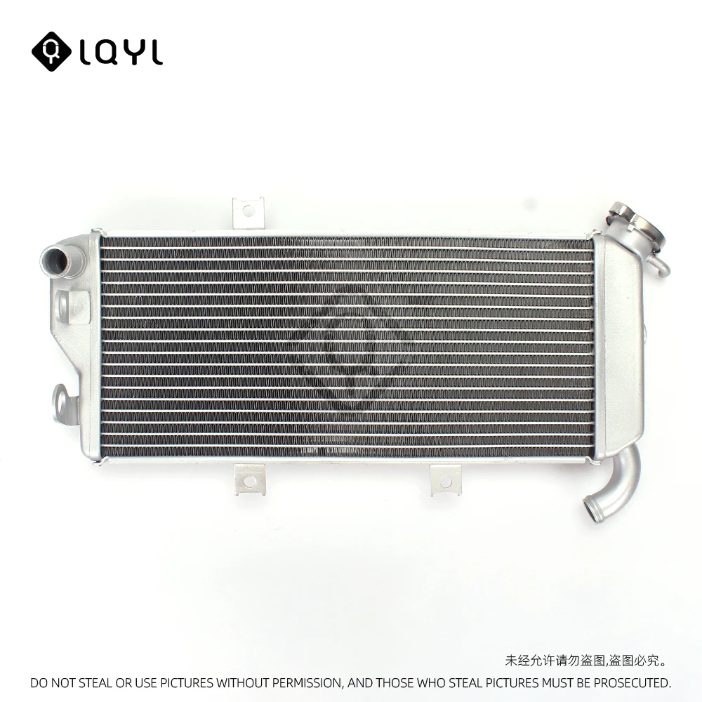 LQYL алюминиевый радиатор кулер охлаждающий резервуар для воды Kawasaki Ninja 650 ER-6N ER6N ER