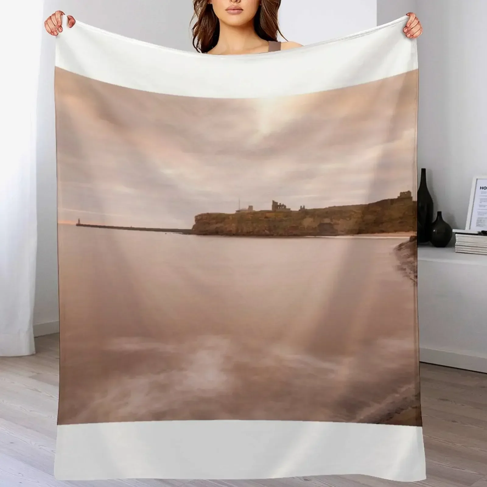 Одеяло Sunrise Priory Castle туристическая клетка на диване одинарные одеяла