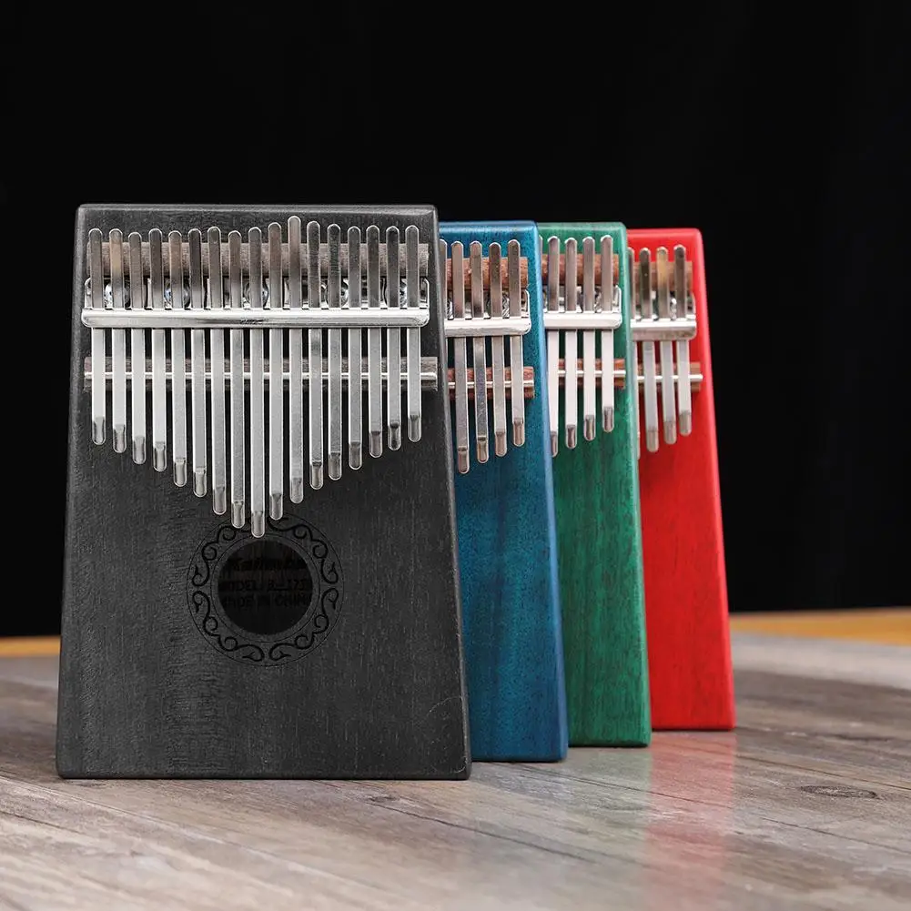 

NEW 17 Key Kalimba Thumb Piano Kids Adults Body Music Finger Percussion Keyboard