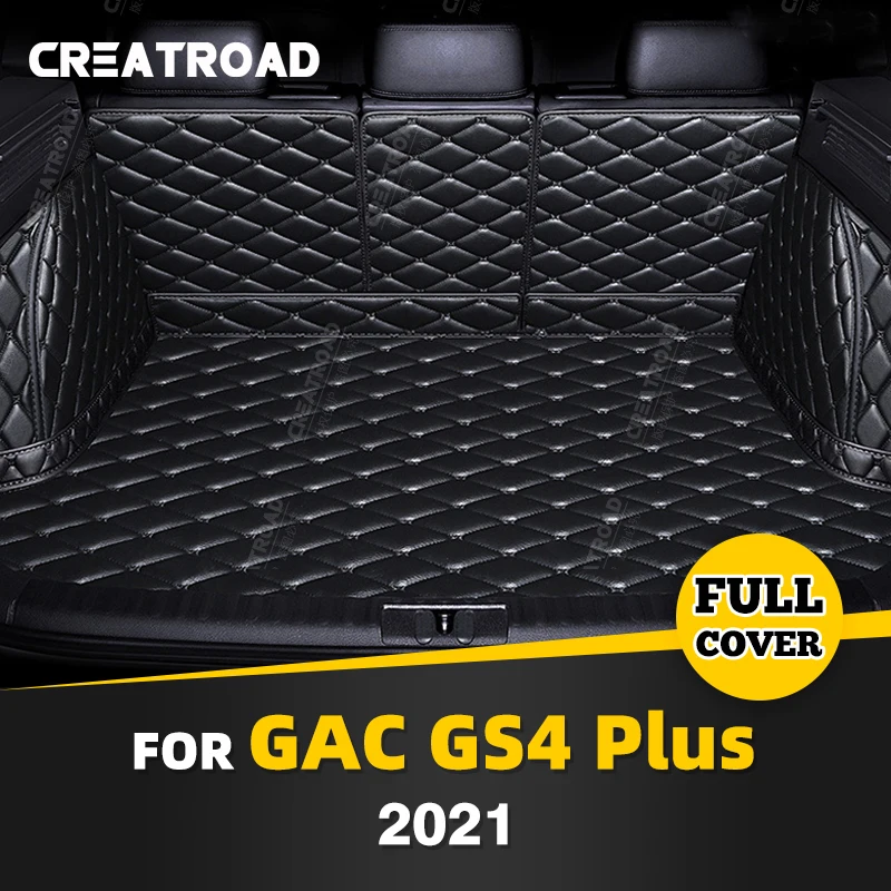 

Автомобильный коврик для багажника с полным покрытием для GAC Trumpchi GS4 Plus 2021, чехол для багажника автомобиля, коврик, подкладка для груза, аксессуары для защиты интерьера
