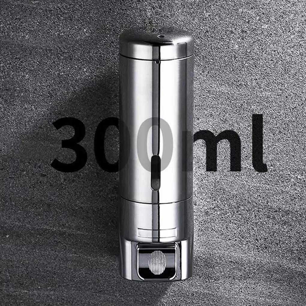 

Настенный дозатор ручной стирки для кухни ванной комнаты гель для душа из нержавеющей стали