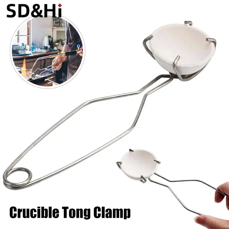 

Плоскогубцы из нержавеющей стали, зажим для чаши и тигеля, 25 см, 1 шт.