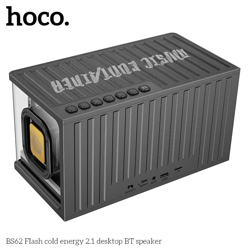 Настольный bluetooth-динамик HOCO BS62 40 Вт с умными часами