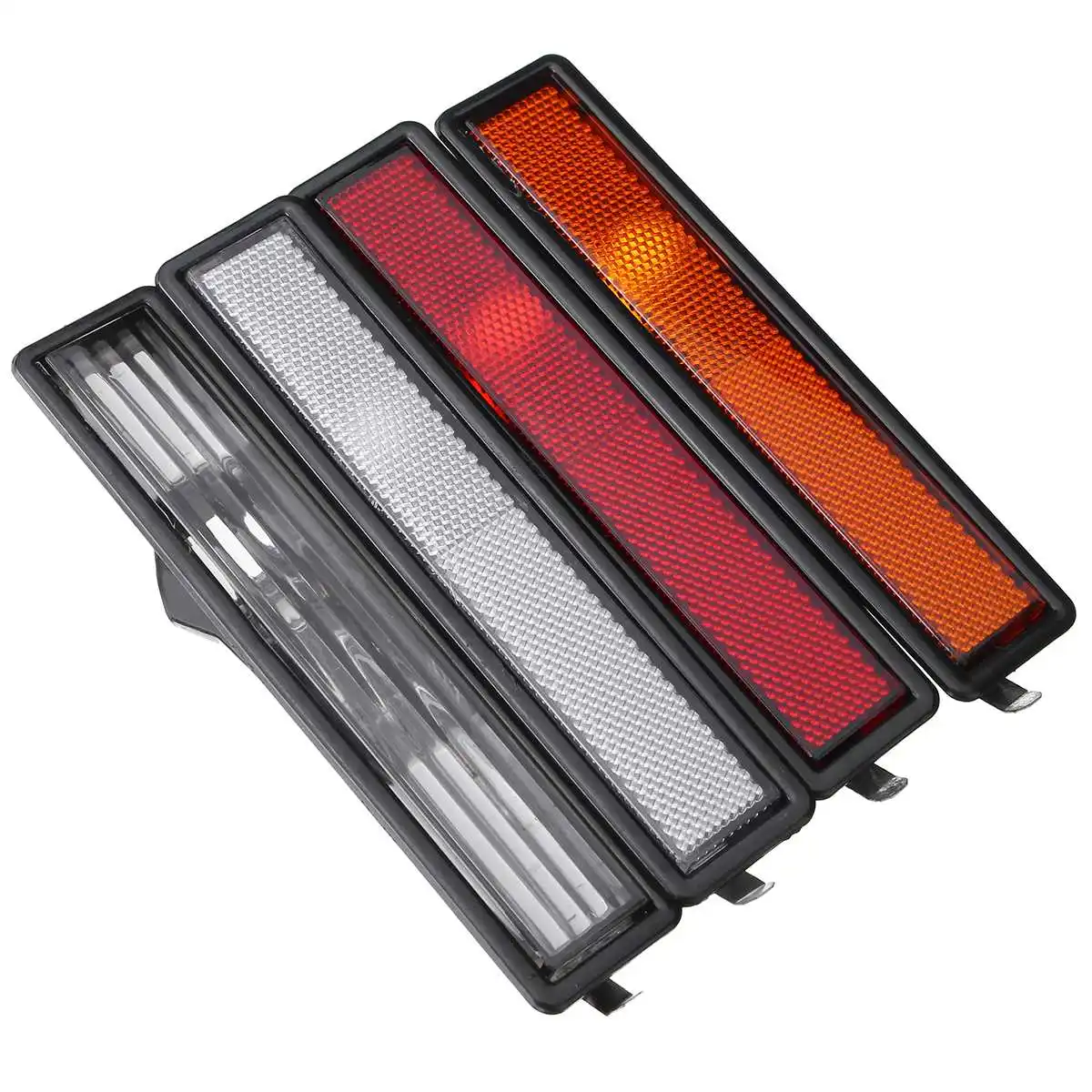 4 шт. левый/правый Автомобильный задний боковой ретранслятор сигнала поворота