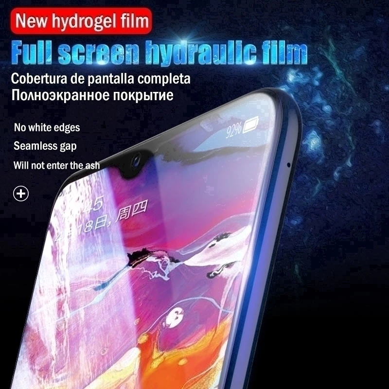 Screen Film For POCO X4 X3 Pro NFC F3 F4 GT F2 M3 M4 M5 Pro M5S Protective Glass Hydrogel Film 4PCS 2PCS Full Curved
