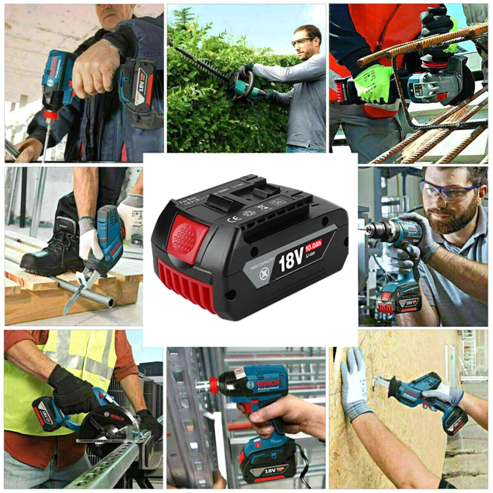 Литий-ионный аккумулятор для Bosch, 18 в, 10 Ач (art.: 3920c26deeffc) - 3920c26deeffc