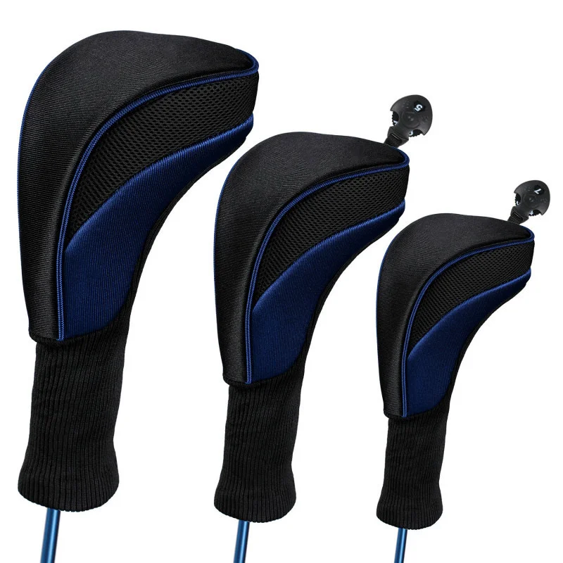 Club Head Cover Protective Cover Simple And Practical,1 3 5 Ut Fairway Woods Headcovers For Golf Club