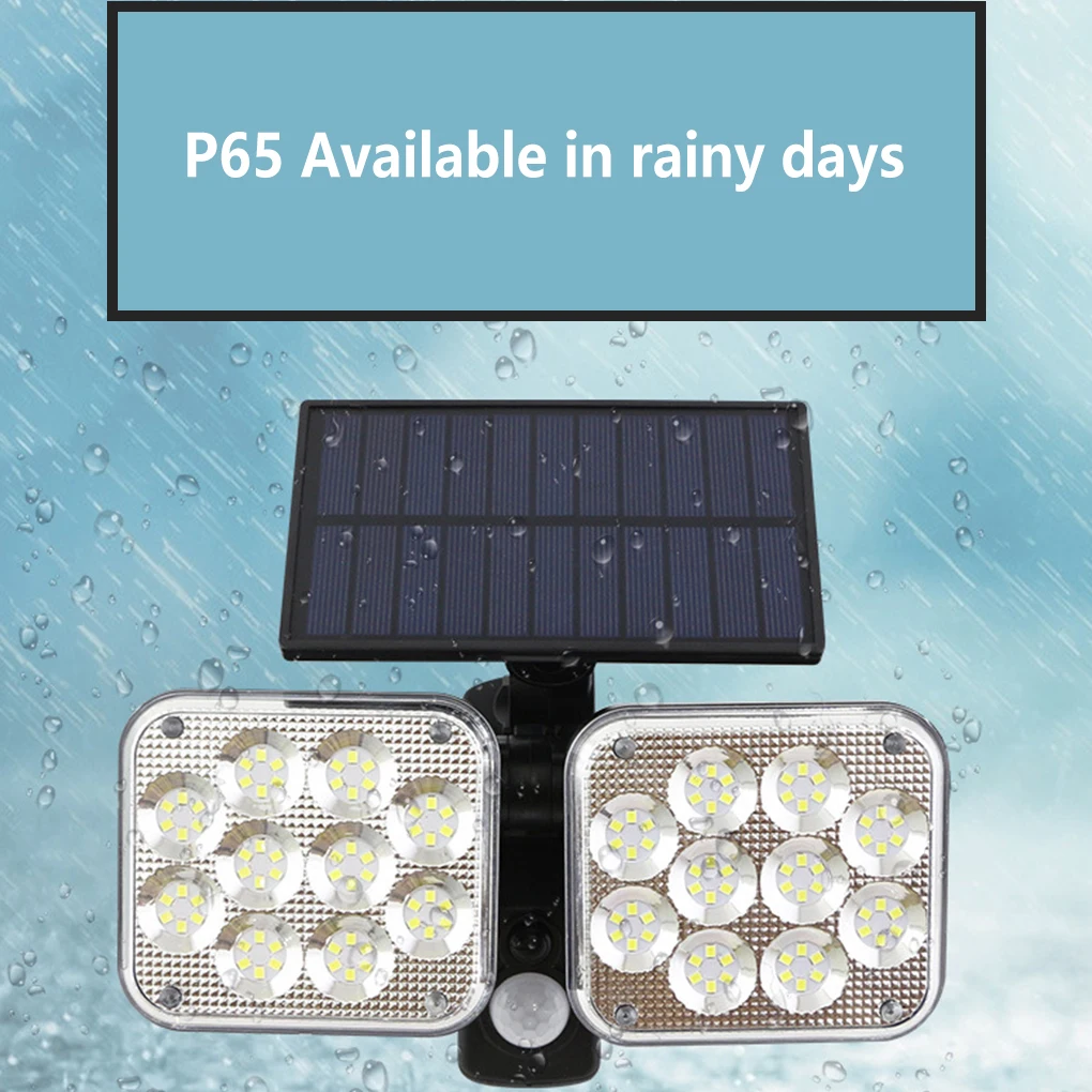 

Наружная Регулируемая лампа высокой яркости для внутреннего двора с солнечной батареей