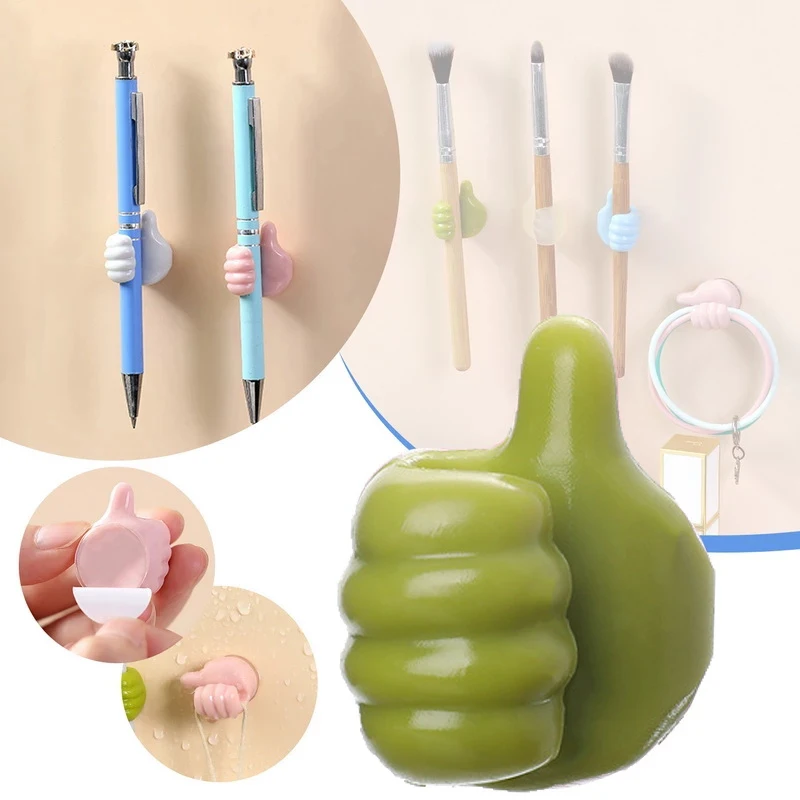 

Многофункциональный зажим, удобный держатель для полотенец, ключей, крючков для большого пальца, держатель для провода передачи данных, авт...