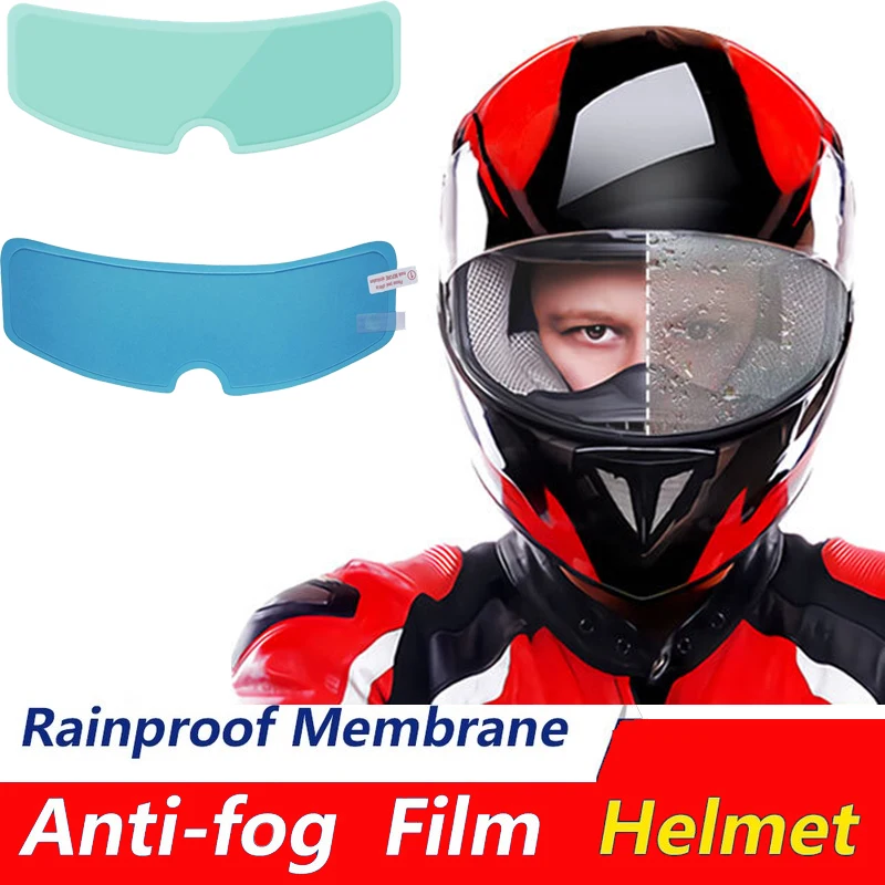 

Противотуманная пленка для мотоциклетного шлема с защитой от дождя, защитная пленка, прочное покрытие с нанопокрытием, аксессуары для шлема 2022
