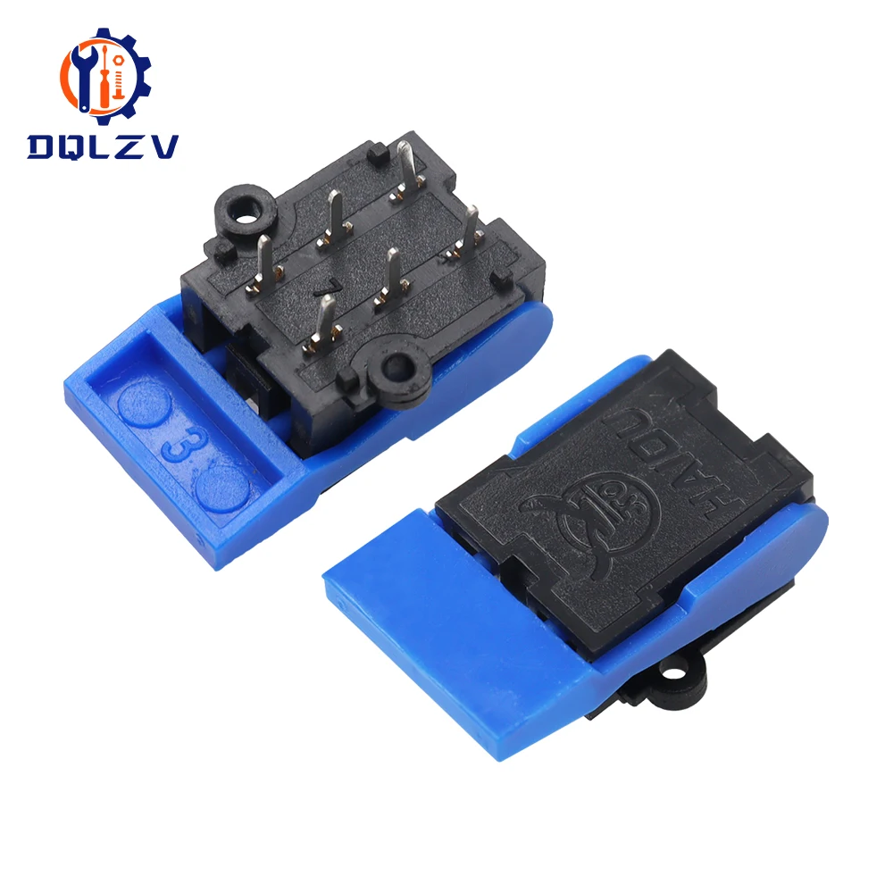 

Пружинный переключатель телефона для здания, домофона, дверного звонка, пружинный переключатель, крючок, микропереключатель сброса, 6-контактный