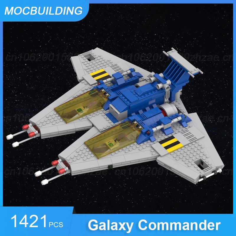 

MOC Building Blocks Galaxy Commander 6980 Remake Version Space DIY Assemble Bricks Educational Creative Kids Toys Gifts 1421PCS
